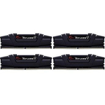 Комплект модулей памяти G.SKILL RipjawsV F4-4000C18Q-32GVK DDR4 32GB (Kit 4x8GB) 4000MHz - Metoo (3)