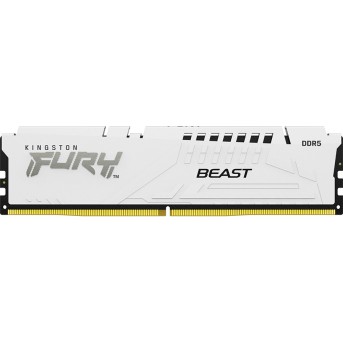 Комплект модулей памяти Kingston FURY Beast White XMP KF552C40BWK2-32 DDR5 32GB (Kit 2x16GB) 5200MHz - Metoo (3)