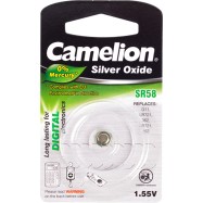 Батарейка CAMELION Silver Oxide SR58-BP1(0%Hg)