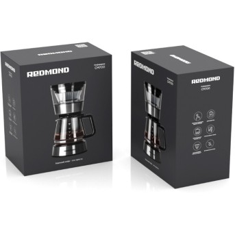 Кофеварка REDMOND CM700 Черный - Metoo (2)