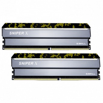 Комплект модулей памяти G.SKILL SniperX F4-3200C16D-32GSXKB DDR4 32GB (Kit 2x16GB) 3200MHz - Metoo (2)