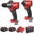 Набор инструментов Milwaukee M18 FPP2A3-502X - Metoo (2)