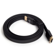 Интерфейсный кабель HDMI-HDMI плоский SVC HF0150-P