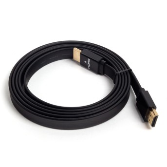 Интерфейсный кабель HDMI-HDMI плоский SVC HF0150-P - Metoo (1)