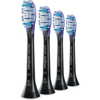 Стандартные насадки для звуковой зубной щетки Philips Sonicare Premium Plaque Defense HX9054/<wbr>33 4шт - Metoo (1)