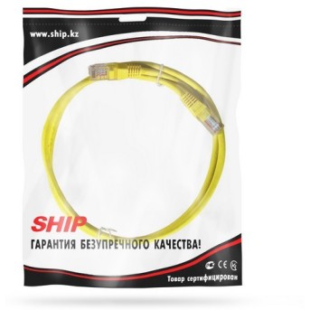 Патч-корд SHIP Cat.5e UTP LSZH RJ-45 0.5 м S3025YL0050-P в Metoo.kz - Metoo (2)