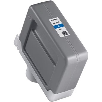 Чернила пигментные Canon Pigment Ink Tank PFI-310 C (для TX-2xxx TX-3xxx TX-4xxx) - Metoo (1)