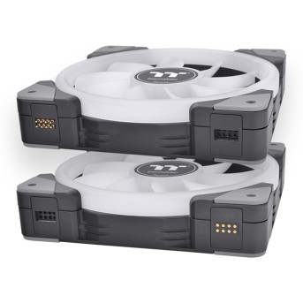 Кулер для компьютерного корпуса Thermaltake SWAFAN EX12 RGB PC Cooling Fan (3-Fan Pack) - Metoo (2)