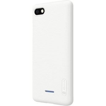 Чехол для телефона NILLKIN для Redmi 6A (Super Frosted Shield) Белый - Metoo (2)