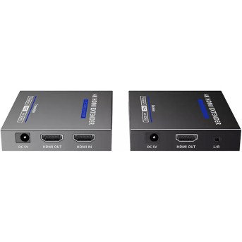 Удлинитель HDMI Lenkeng LKV565P (4K@60Hz, 70m) - Metoo (2)