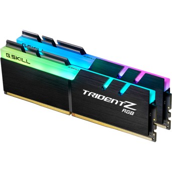 Комплект модулей памяти G.SKILL TridentZ RGB F4-3600C18D-16GTZR DDR4 16GB (Kit 2x8GB) 3600MHz - Metoo (1)