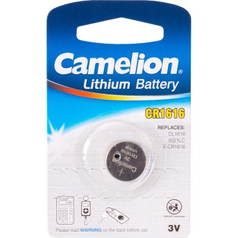 Батарейка CAMELION Lithium CR1616-BP1 - Metoo (1)