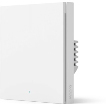 Настенный выключатель одноклавишный Xiaomi Aqara Smart Wall Switch H1 (No Neutral, Single Rocker) - Metoo (1)