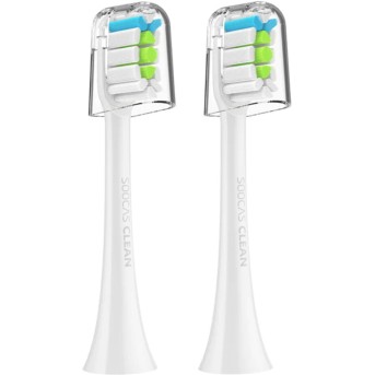 Сменные зубные щетки для Soocas (2шт в комплекте) Белый - Metoo (1)