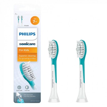 Стандартные насадки для звуковой зубной щетки для детей 7+ Philips Sonicare for Kids HX6042/<wbr>33 2шт - Metoo (1)