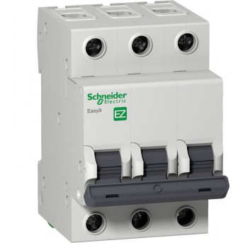 Автоматический выключатель Schneider Electric EZ9F34325 EASY 9 3П 25А С 4.5кА 400В - Metoo (1)