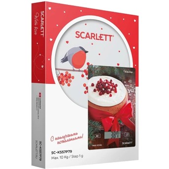 Весы кухонные Scarlett SC-KS57P79 - Metoo (3)