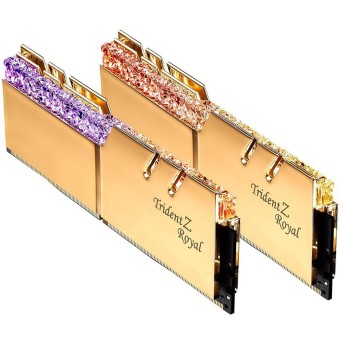 Комплект модулей памяти G.SKILL TridentZ Royal F4-4400C18D-16GTRGC DDR4 16GB (Kit 2x8GB) 4400MHz - Metoo (1)