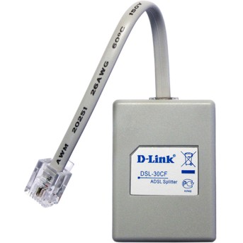 ADSL Сплиттер D-Link DSL-30CF/<wbr>RS - Metoo (3)