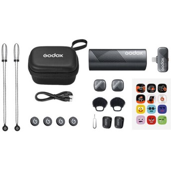 Микрофонная система Godox Cube SC Kit2 - Metoo (3)