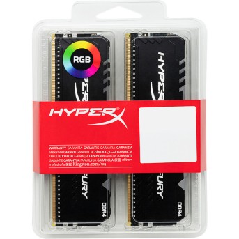 Комплект модулей памяти Kingston HyperX Fury RGB HX432C16FB3AK4/<wbr>32 DDR4 32G (4x8G) 3200MHz - Metoo (2)