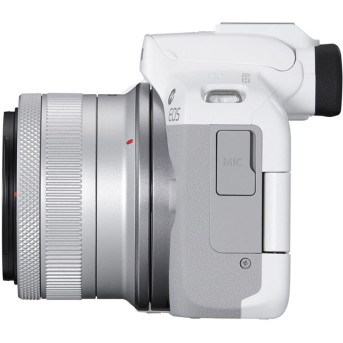 Цифровой фотоаппарат CANON EOS R50 + RF-S 18-45 mm IS STM White в интернет-магазине электроники Metoo.kz - Metoo (3)