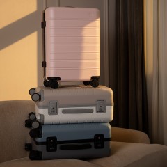 Чемодан NINETYGO Rhine Luggage 28" Pink+Red