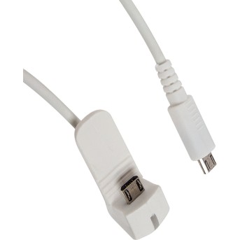 Противокражный кабель Eagle A6150BW (Reverse Micro USB - Micro USB) - Metoo (1)