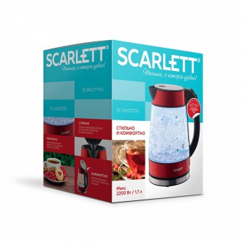 Электрический чайник Scarlett SC-EK27G79 - Metoo (3)