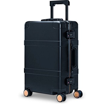 Чемодан RunMi 90 Smart Metal Suitcase Black 20 - Metoo (1)
