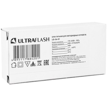 Блок питания Ultraflash LD-36-01 (для LED панелей LTL-6060-10/<wbr>11) - Metoo (3)