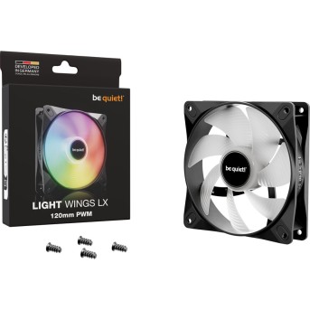 Вентилятор для компьютерного корпуса Bequiet! Light Wings LX 120mm PWM - Metoo (3)