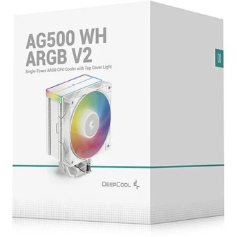 Кулер для процессора Deepcool AG500 WH ARGB V2 в Metoo.kz - Metoo (3)