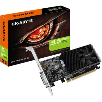 Видеокарта Gigabyte (GV-N1030D4-2GL) GT1030 Low Profile 2G DDR4 - Metoo (3)