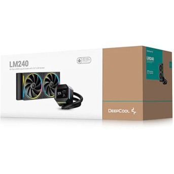 Кулер с водяным охлаждением Deepcool LM240 - Metoo (3)