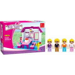 Игровой конструктор Keyixing 24402 МИР ЧУДЕС (156 деталей в наборе)