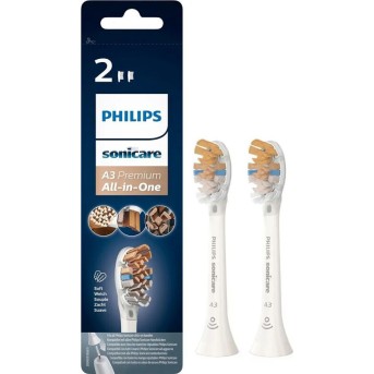 Стандартные насадки для звуковой зубной щетки Philips Sonicare Premium All-in-One HX9092/<wbr>10 2шт - Metoo (2)