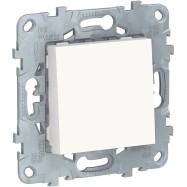 Выключатель одноклавишный SE NU520118 Unica New белый