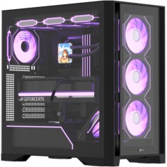 Компьютерный корпус Formula V Air Power G8 Cosmic Black без Б/<wbr>П