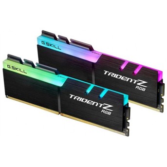 Комплект модулей памяти G.SKILL TridentZ RGB F4-2666C18D-16GTZR DDR4 16GB (Kit 2x8GB) 3200MHz - Metoo (1)