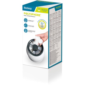 Набор наполнителей для песчаных фильтров Bestway 30014 (в упаковке 12 шт) - Metoo (2)
