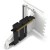 Комплект вертикального крепления GPU Mounting Kit NZXT AB-RH175-W1 White в Metoo.kz - Metoo (2)