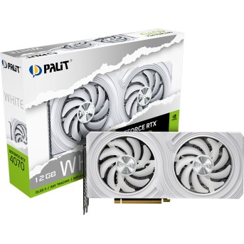 Видеокарта PALIT RTX4060Ti WHITE 8G (NE6406T019P1-1048L) - Metoo (3)