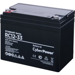Аккумуляторная батарея CyberPower RC12-33 12В 33 Ач