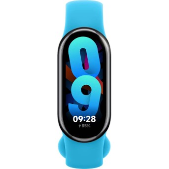 Сменный браслет для Xiaomi Smart Band 8 Aqua Blue - Metoo (2)