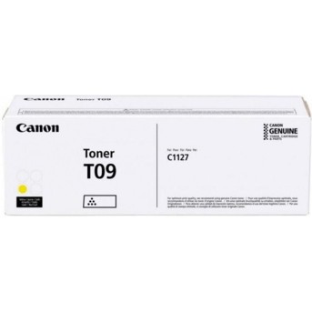 Тонер-картридж Canon TONER T09 YELLOW 3017C006AA - Metoo (1)