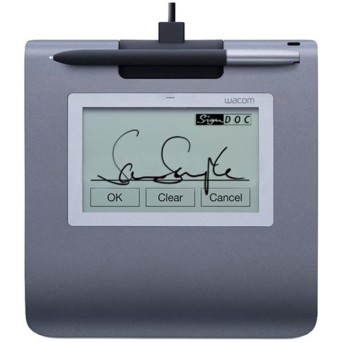 Планшет для цифровой подписи Wacom LCD Signature Tablet (STU-430-CH) Серый - Metoo (1)
