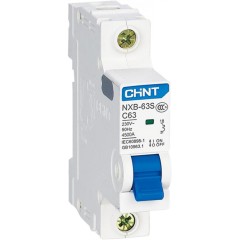 Автоматический выключатель CHINT NXB-63S 1P 1A C 4,5kA..