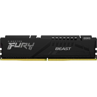 Модуль памяти Kingston Fury Beast Black AMD KF552C36BBE-16 DDR5 16GB 5200MHz - Metoo (2)