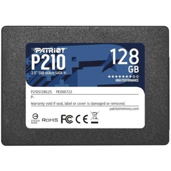 Твердотельный накопитель SSD Patriot P210S128G25 128GB SATA - Metoo (1)